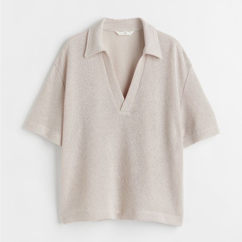 H&M Knit Collared Top